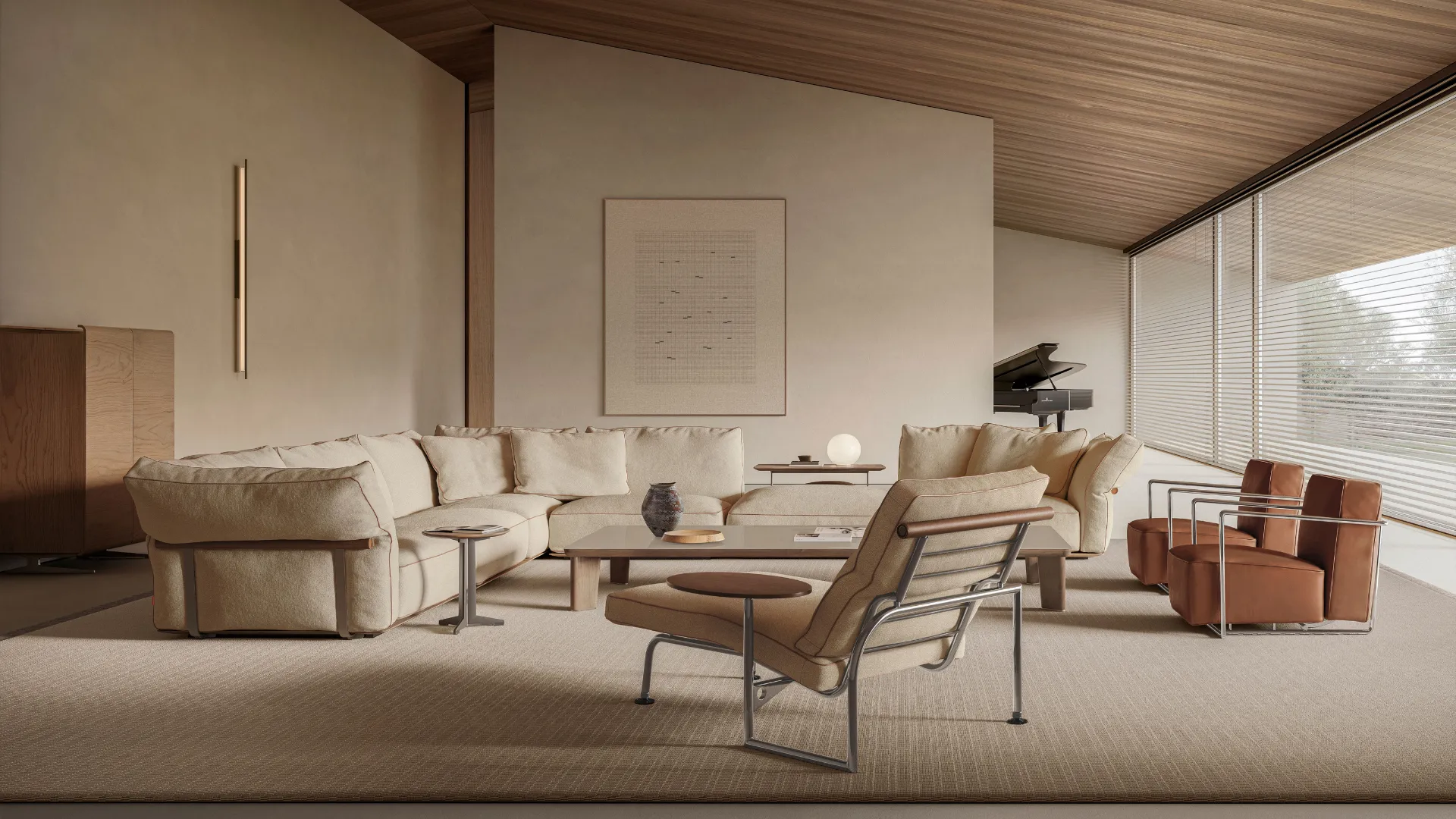 Luxury interior living space